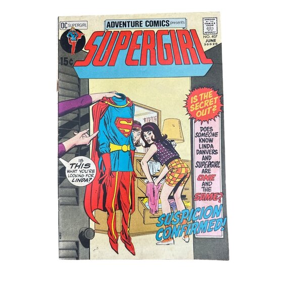 DC Comics Adventure Comics Presents Supergirl #407 June 1971 Silver Age Classic - Picture 1 of 5